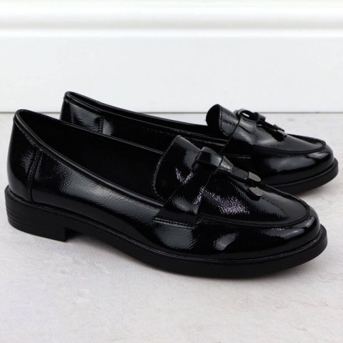 Półbuty lakierowane lordsy Potocki W SZ12369 WOL286