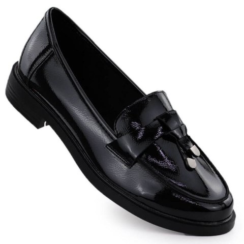 Półbuty lakierowane lordsy Potocki W SZ12369 WOL286