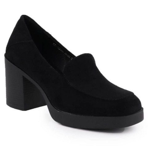 Półbuty mokasyny na obcasie Potocki W SZ12547 WOL288A