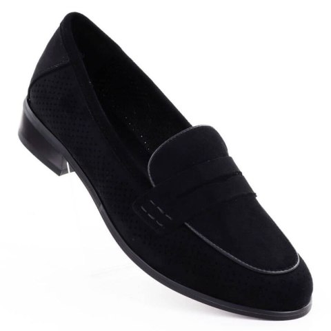 Półbuty zamszowe lordsy Potocki W SZ12585 WOL291A