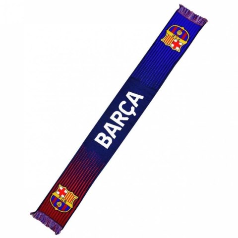 Szalik FC Barcelona Scarf Hor-Black N44 5004BUT40 Szalik FC Barcelona Scarf Hor-Black N44 5004BUT40