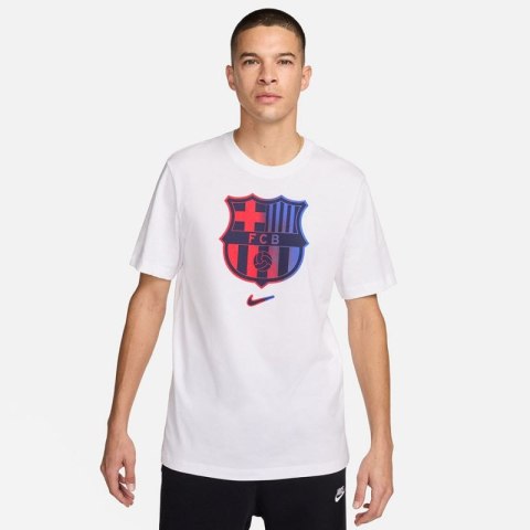 Koszulka Nike FC Barcelona Crest Tee M FV8566-100 Koszulka Nike FC Barcelona Crest Tee M FV8566-100