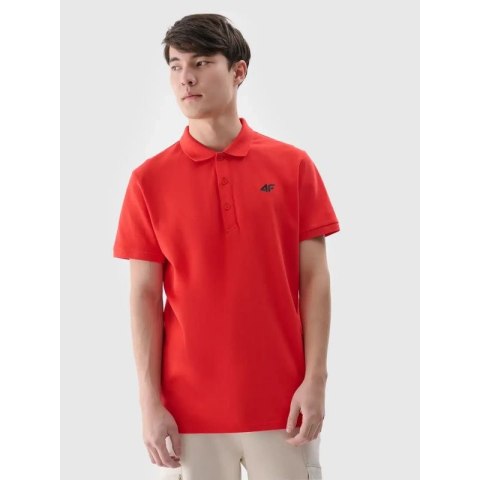 Koszulka polo 4F M 4FWSS25TPTSM407-62S Koszulka polo 4F M 4FWSS25TPTSM407-62S