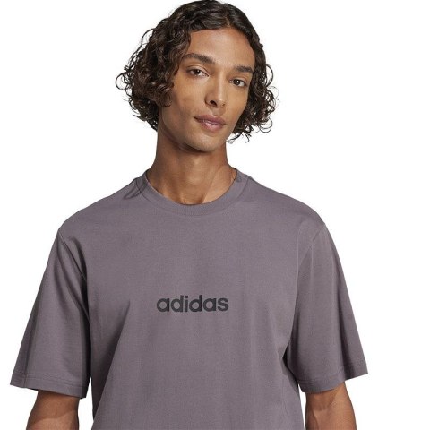 Koszulka adidas Single Jersey Linear Tee M JE9005 Koszulka adidas Single Jersey Linear Tee M JE9005