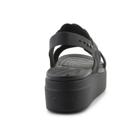 Sandały Crocs Brooklyn Woven Low Wedge W 209977-060