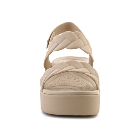 Sandały Crocs Brooklyn Woven Low Wedge W 209977-212
