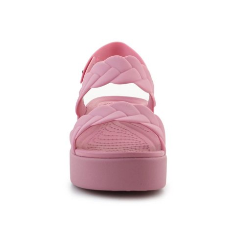 Sandały Crocs Brooklyn Woven Low Wedge W 209977-6XX