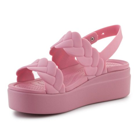 Sandały Crocs Brooklyn Woven Low Wedge W 209977-6XX