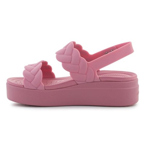 Sandały Crocs Brooklyn Woven Low Wedge W 209977-6XX