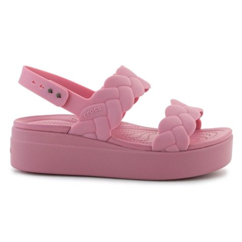 Sandały Crocs Brooklyn Woven Low Wedge W 209977-6XX