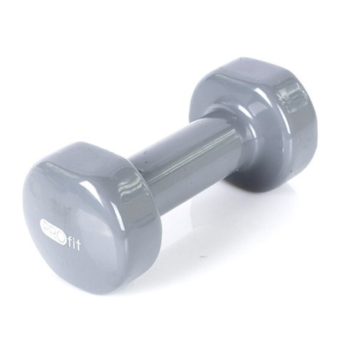 Hantel winylowy Profit 3 kg szary DK 4102 Hantel winylowy Profit 3 kg szary DK 4102