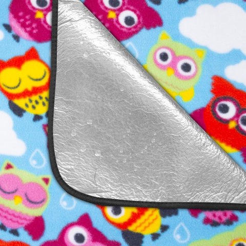 Koc piknikowy Spokey OWL Sowy 180cmx210cm 835240