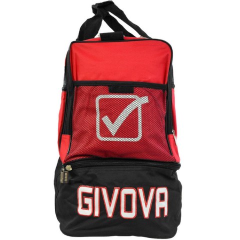 Torba Givova Medium czerwono-czarna