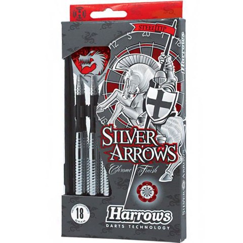 Harrows Rzutki Steeltip Silver Arrows 20gr Harrows Rzutki Steeltip Silver Arrows 20gr