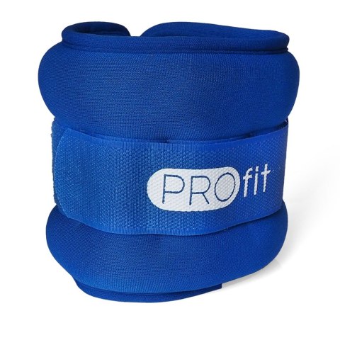 Obciążenia na ręce i nogi Profit Evolution 2x1,5kg niebieskie DK 3310