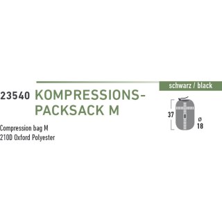 Worek kompresyjny High Peak (37x18cm) roz M 23540