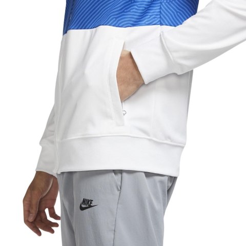 Bluza męska Nike Hertha BSC I96 Anthem biało-niebieska CQ4914 100 Bluza męska Nike Hertha BSC I96 Anthem biało-niebieska CQ4914 100