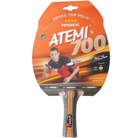 Rakietka do ping ponga New Atemi 700 concave Rakietka do ping ponga New Atemi 700 concave