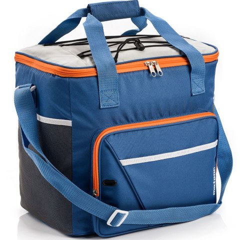 Torba termiczna Meteor Frosty niebiesko-szara 74596 Torba termiczna Meteor Frosty niebiesko-szara 74596