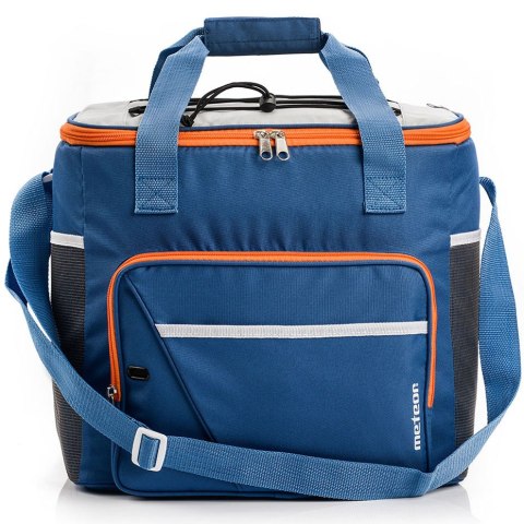 Torba termiczna Meteor Frosty niebiesko-szara 74596 Torba termiczna Meteor Frosty niebiesko-szara 74596