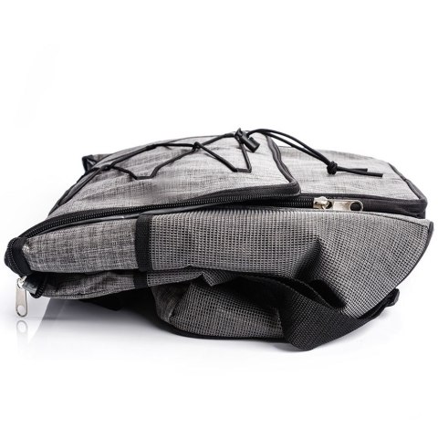 Torba termiczna Meteor Frosty szaro-czarna 74597 Torba termiczna Meteor Frosty szaro-czarna 74597