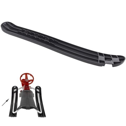 Części Hamax płoza Sno Blade Main Ski Left Grey 1 sztuka HAM807354 Części Hamax płoza Sno Blade Main Ski Left Grey 1 sztuka HAM807354