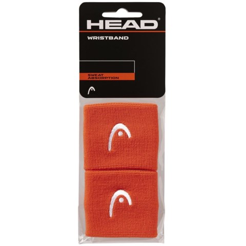 Frotki na rękę Head Wristband pomarańczowe 285050 Frotki na rękę Head Wristband pomarańczowe 285050