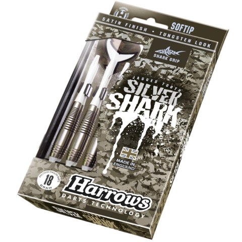 Harrows rzutka dart SILVER SHARK softip 18g Harrows rzutka dart SILVER SHARK softip 18g
