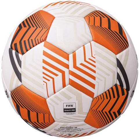 Piłka nożna Molten Official UEFA Europa League Acentec biało-pomarańczowa F5U5000-12 Piłka nożna Molten Official UEFA Europa League Acentec biało-pomarańczowa F5U5000-12