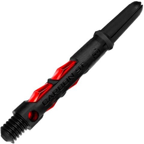 Shafty Harrows Carbon ST Short 2BA czarno-czerwone Shafty Harrows Carbon ST Short 2BA czarno-czerwone