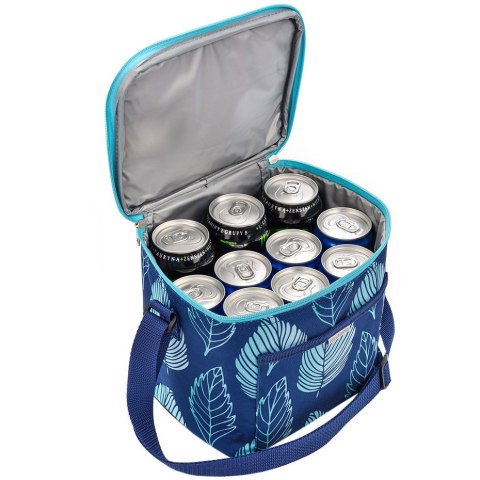 Torba termiczna Meteor Icyly 6,5L Leaves niebieska 76586