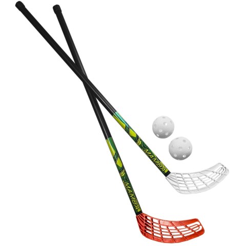 Zestaw do unihokeja Azetx Mamba Junior 2 kije HDPE proste bez owijki 87 cm+2 piłki Optimus Zestaw do unihokeja Azetx Mamba Junior 2 kije HDPE proste bez owijki 87 cm+2 piłki Optimus