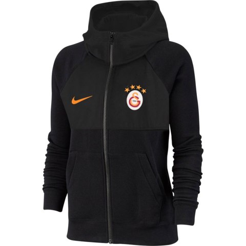 Bluza dla dzieci Nike Sportswear Full-Zip Hoodie czarna DA1686 010 Bluza dla dzieci Nike Sportswear Full-Zip Hoodie czarna DA1686 010