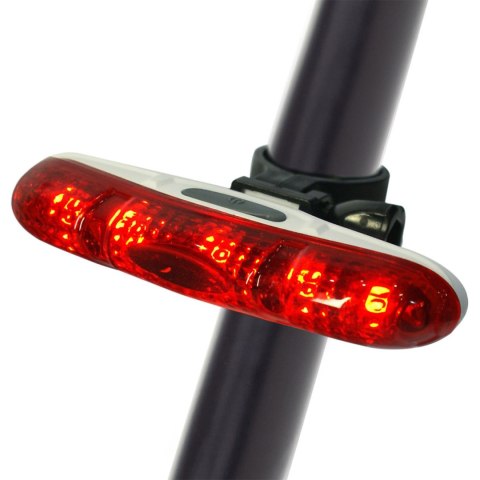 Lampka rowerowa tylna Dunlop 5 led 249353 Lampka rowerowa tylna Dunlop 5 led 249353