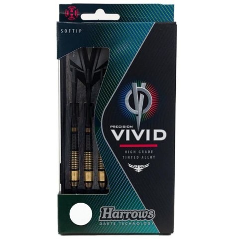 Harrows rzutki Softip Vivid 18 g czarne Harrows rzutki Softip Vivid 18 g czarne
