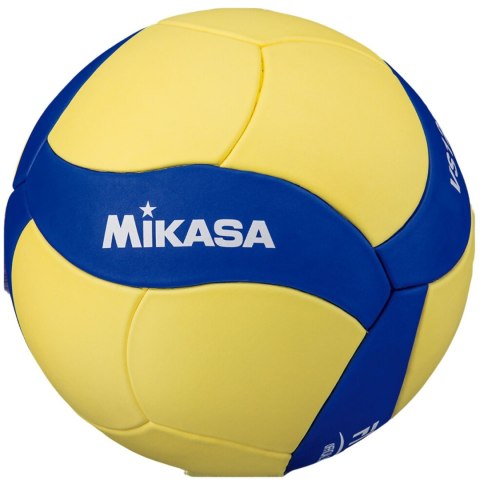 Piłka siatkowa Mikasa VS123W SL żółto-niebieska Piłka siatkowa Mikasa VS123W SL żółto-niebieska