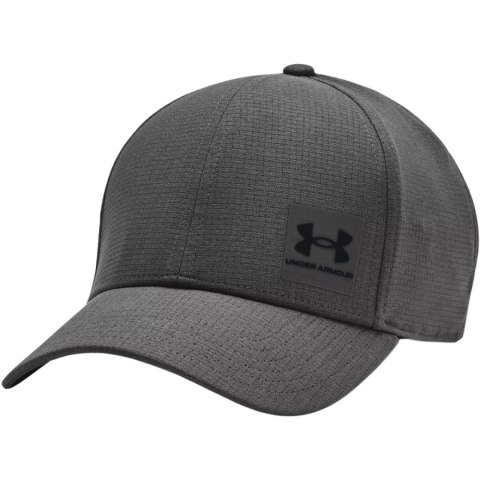 Czapka z daszkiem męska Under Armour Iso-Chill Armourvent Adj OSFM szara 1383440 025 Czapka z daszkiem męska Under Armour Iso-Chill Armourvent Adj OSFM szara 1383440 025
