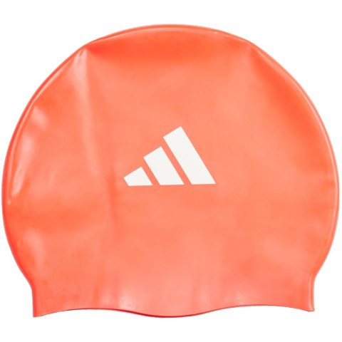 Czepek pływacki dla dzieci adidas 3-Stripes pomarańczowy IM1043 Czepek pływacki dla dzieci adidas 3-Stripes pomarańczowy IM1043