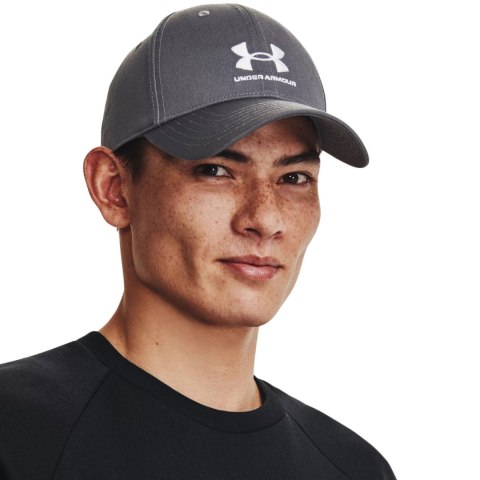 Czapka z daszkiem męska Under Armour Branded Lockup Adj OSFM szara 1381645 012 Czapka z daszkiem męska Under Armour Branded Lockup Adj OSFM szara 1381645 012