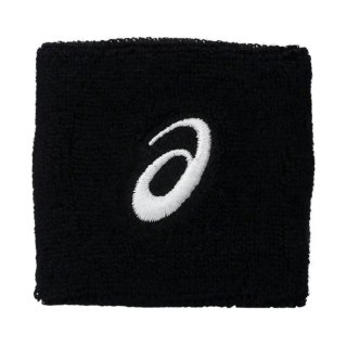 Frotka na rękę Asics Wrist Band czarna 2 szt. 3043A120 001