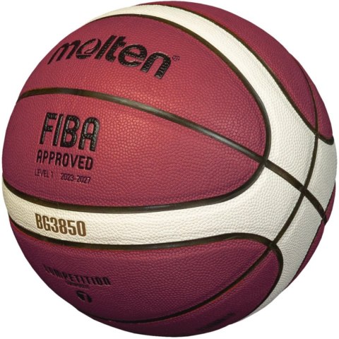 Piłka koszykowa Molten brązowa B5G3850 FIBA Piłka koszykowa Molten brązowa B5G3850 FIBA