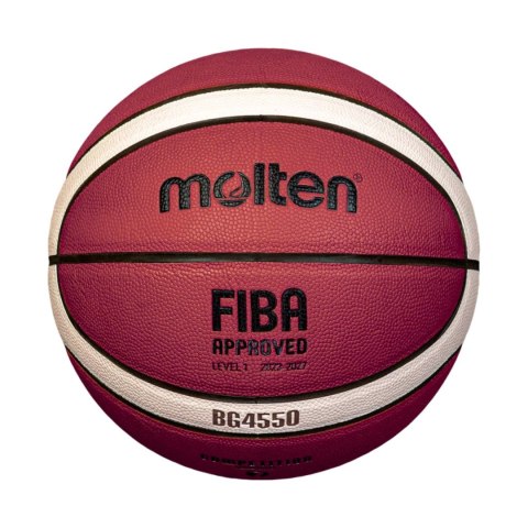 Piłka koszykowa Molten brązowa B7G4550 Fiba Piłka koszykowa Molten brązowa B7G4550 Fiba