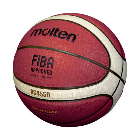 Piłka koszykowa Molten brązowa B7G4550 Fiba Piłka koszykowa Molten brązowa B7G4550 Fiba