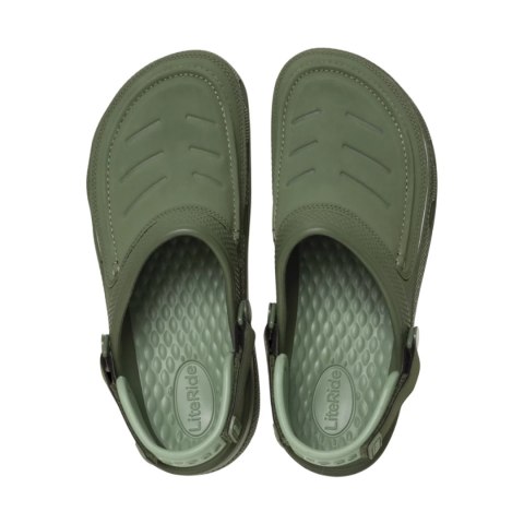 Chodaki męskie Crocs Yukon Vista II LR Clog zielone 207689 309 Chodaki męskie Crocs Yukon Vista II LR Clog zielone 207689 309