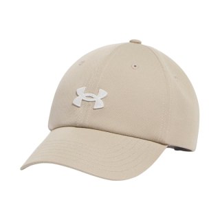 Czapka z daszkiem damska Under Armour Blitzing Adj OSFM beżowa 1376705 299