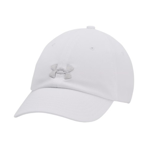 Czapka z daszkiem damska Under Armour Blitzing Adj OSFM biała 1376705 100 Czapka z daszkiem damska Under Armour Blitzing Adj OSFM biała 1376705 100