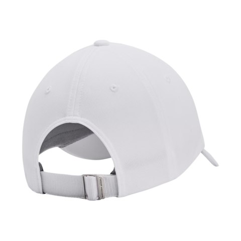 Czapka z daszkiem damska Under Armour Blitzing Adj OSFM biała 1376705 100 Czapka z daszkiem damska Under Armour Blitzing Adj OSFM biała 1376705 100