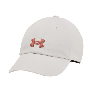 Czapka z daszkiem damska Under Armour Blitzing Adj OSFM kremowa 1376705 114