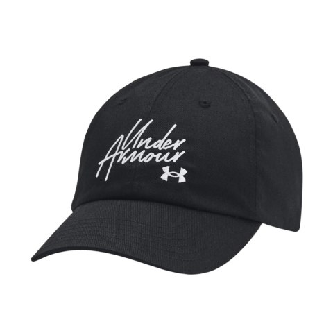 Czapka z daszkiem damska Under Armour Sportstyle Adj OSFM czarna 1369790 003 Czapka z daszkiem damska Under Armour Sportstyle Adj OSFM czarna 1369790 003