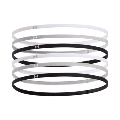 Opaska na głowę treningowa Under Armour W's Mini Elastic 6PK OSFM 1389932 001 Opaska na głowę treningowa Under Armour W's Mini Elastic 6PK OSFM 1389932 001